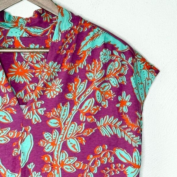 Soft Surroundings Twilight Luau Printed Tunic - Women’s US M - Picture 4 of 6